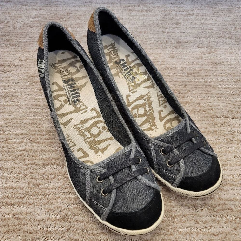 Skills Block Heeled Shoes